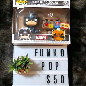 🧸 FUNKO POP - Black Bolt & LockJaw🧸